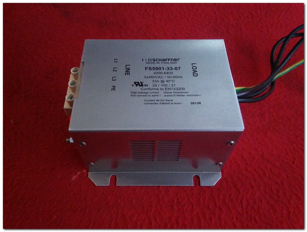 SCHAFFNER FS5901-33-07 4200-6402 LİNE FİLTER HARMONİK FİLTRE