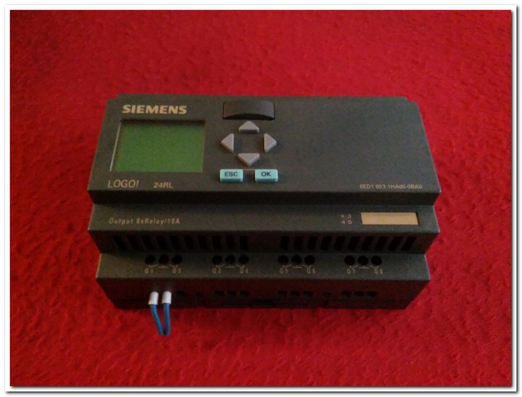 SIEMENS 6ED1 053-1HA00-0BA0 LOGO 24RL LOGIC MODULE 6ED1053-1HA00-0BA0 PLC MODÜL