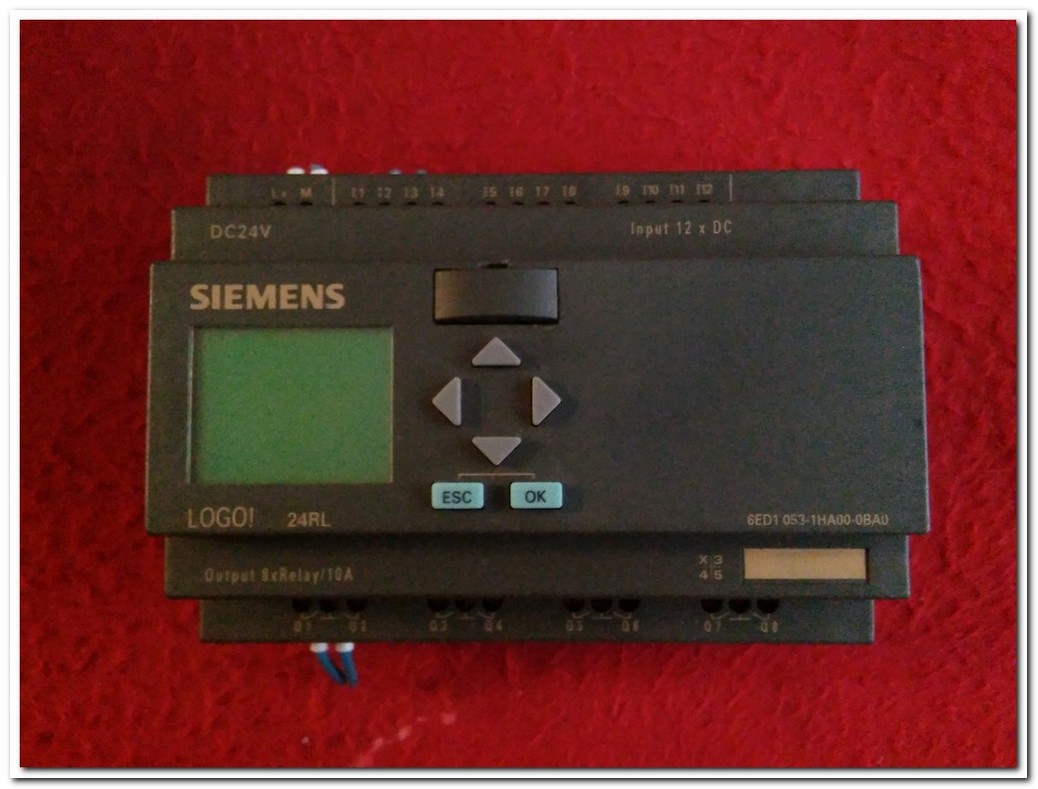 SIEMENS 6ED1 053-1HA00-0BA0 LOGO 24RL LOGIC MODULE 6ED1053-1HA00-0BA0 PLC MODÜL