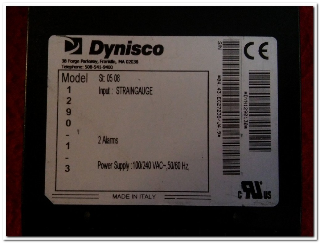 DYNİSCO 1290 ST 05 08  DYN1290130 