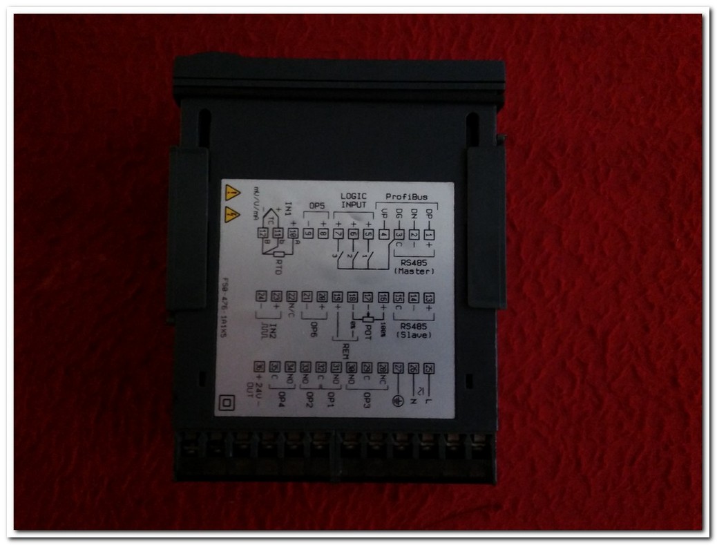 ASCON X5-3100-0000 X5 SPA 4 RÖLE VE ANALOG SSR SÜRÜCÜ ÇIKIŞLI ISI KONTROL CİHAZI