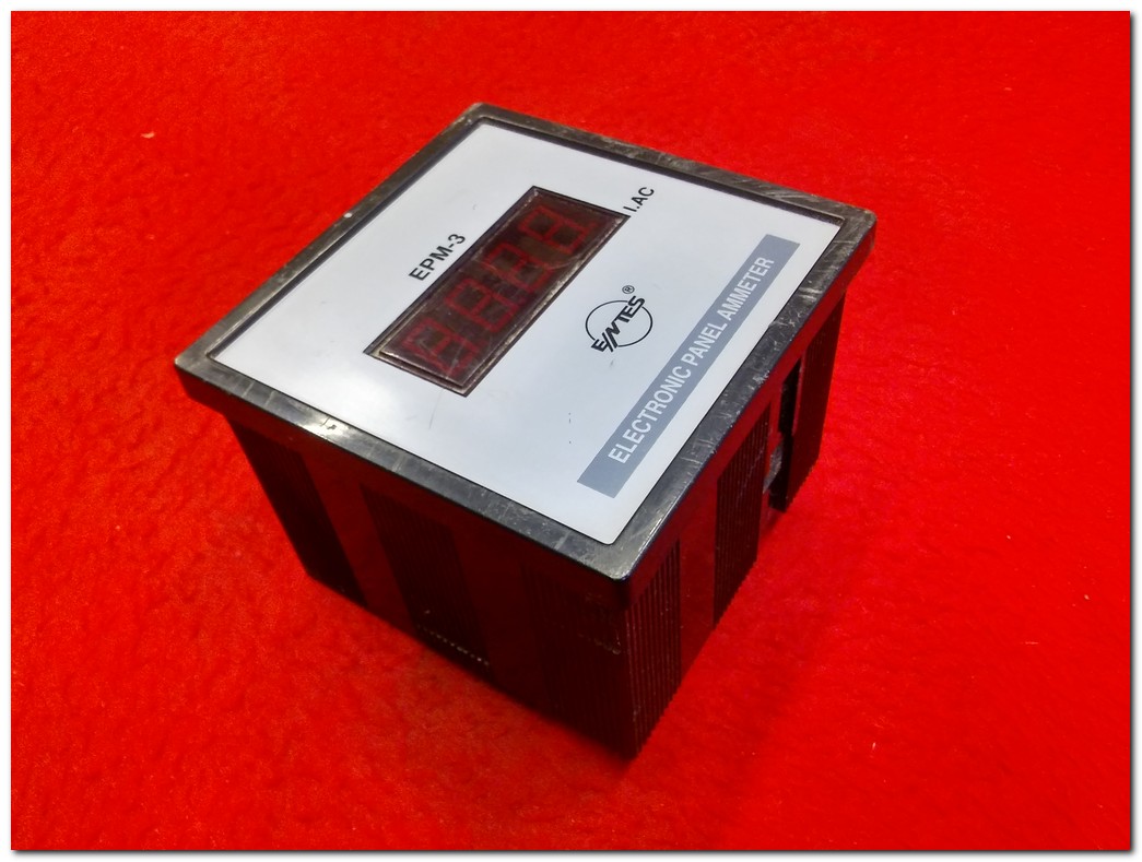ENTES EPM-3 ELECTRONIC PANEL AMMETER AMPERMETRE