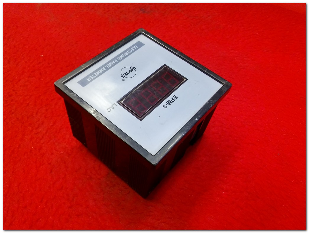ENTES EPM-3 ELECTRONIC PANEL AMMETER AMPERMETRE