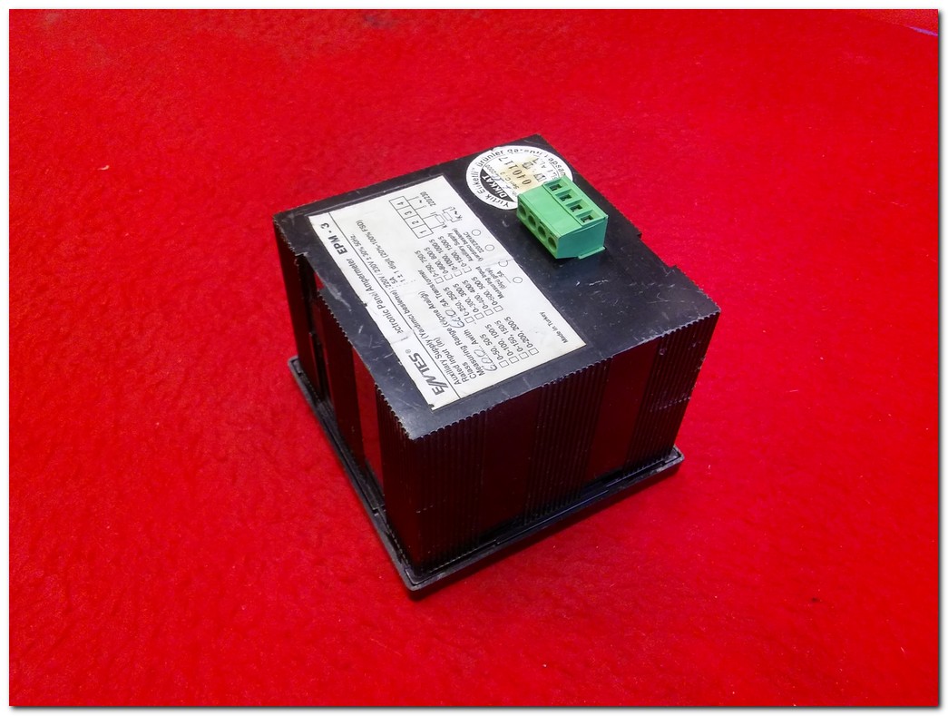ENTES EPM-3 ELECTRONIC PANEL AMMETER AMPERMETRE