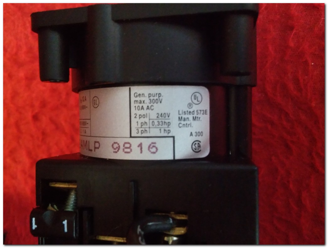 TELEMECANIQUE K1D024MLP 053904 9816 K1 DO24MLP CONTACT BLOCK SIFIR KUTULU OPERATÖRLÜ KONTAK BLOĞU
