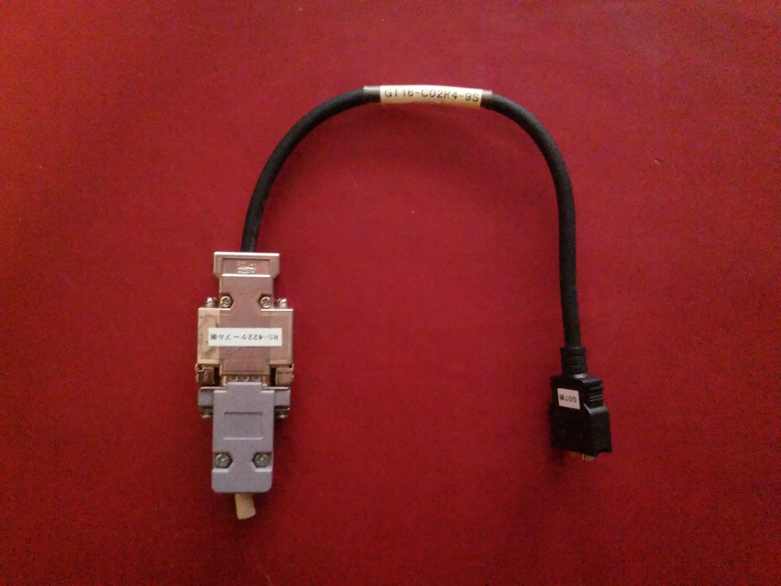 MITSUBISHI GT16-C02R4-9S 010121 RS-422 GOT HMI PANEL DÖNÜŞTÜRME BAĞLANTI KABLOSU