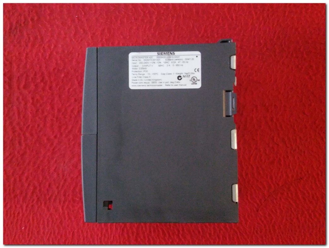 SIEMENS 6SE6420-2AB15-5AA1 0,55KW SIFIR SÜRÜCÜ MICROMASTER 0,55 KW INVERTER