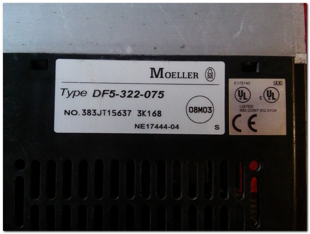 MOELLER DF5-322-075 0,75KW SÜRÜCÜ 0,75 KW INVERTER