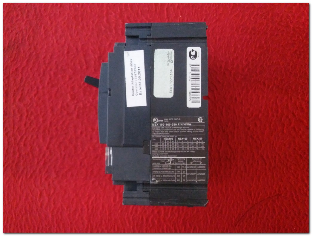 SCHNEİDER NSX160F 125A TMŞ NSX 125 AMPER DEVRE KESİCİ