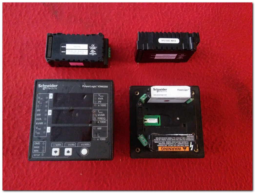 SCHNEİDER ION6200 POWER LOGİC GÜÇ VE ENERJİ METRE M620PB POWER SUPPLY