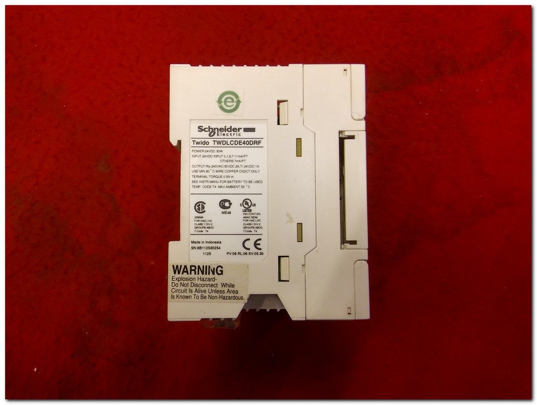 SCHNEİDER TWDLCDE40DRF TWİDO PLC MODULE