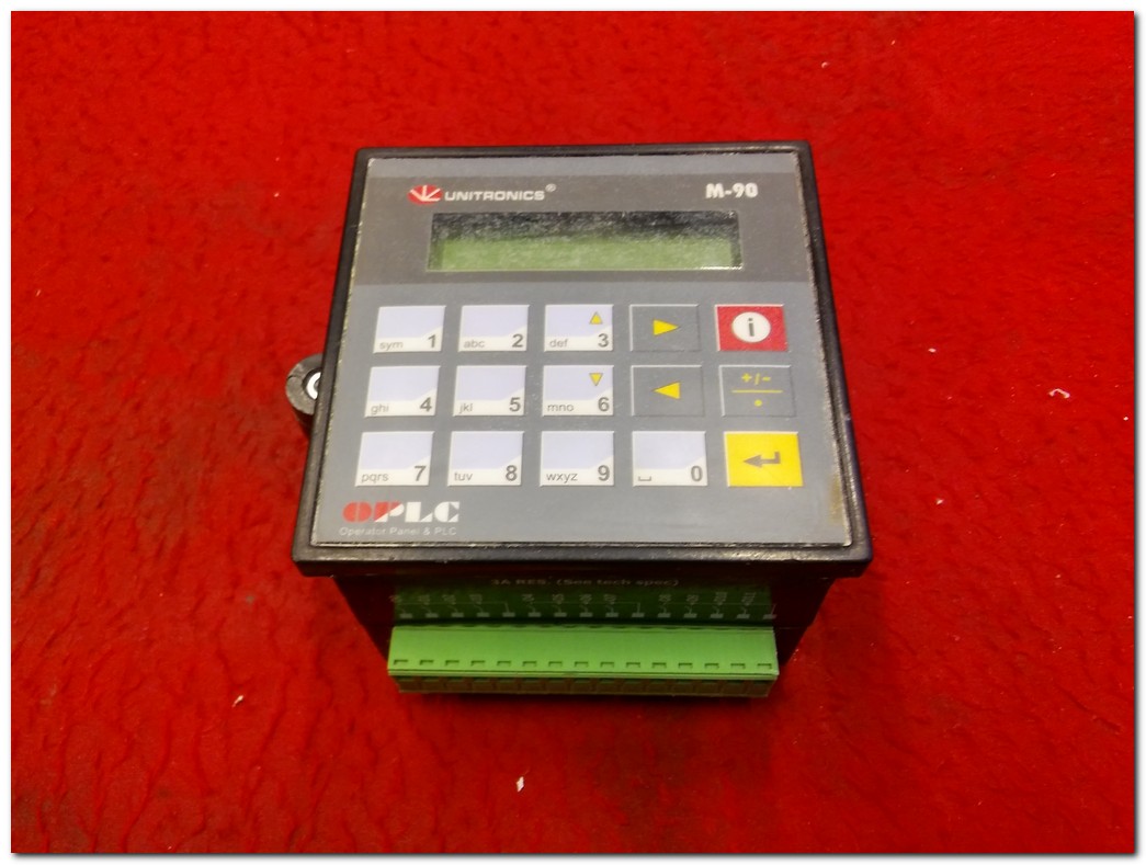 UNITRONICS M-90 M91-2-R34 PLC KONTROLÖR KONTROL PANELİ