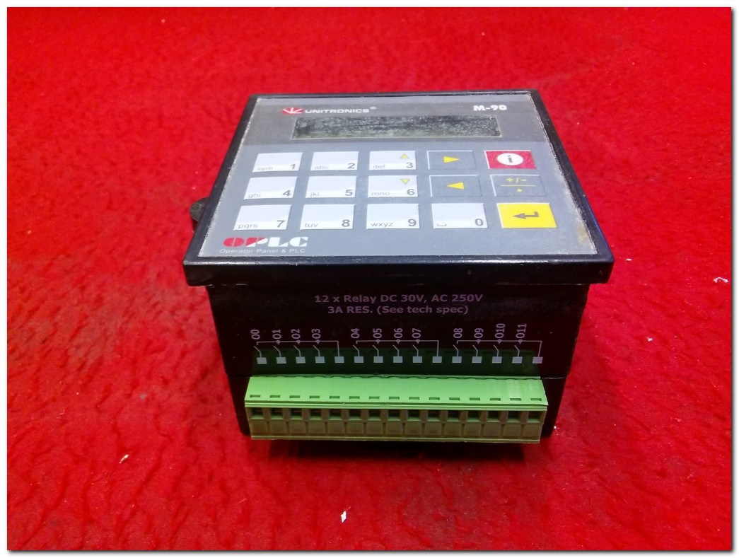 UNITRONICS M-90 M91-2-R34 PLC KONTROLÖR KONTROL PANELİ