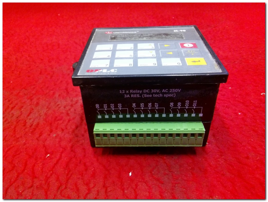 UNITRONICS M-90 M91-2-R34 PLC KONTROLÖR KONTROL PANELİ