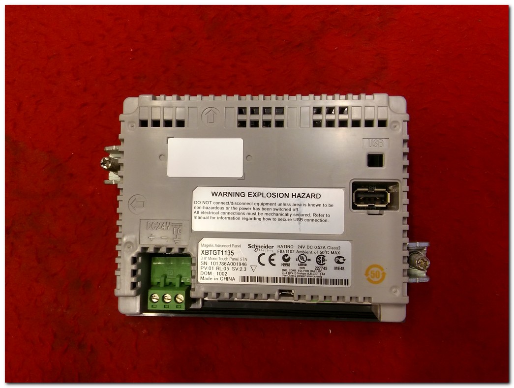 SCHNEİDER XBTGT1135 MAGELİS ADVANCED PANEL HMI TOUCH OPERATÖR PANEL