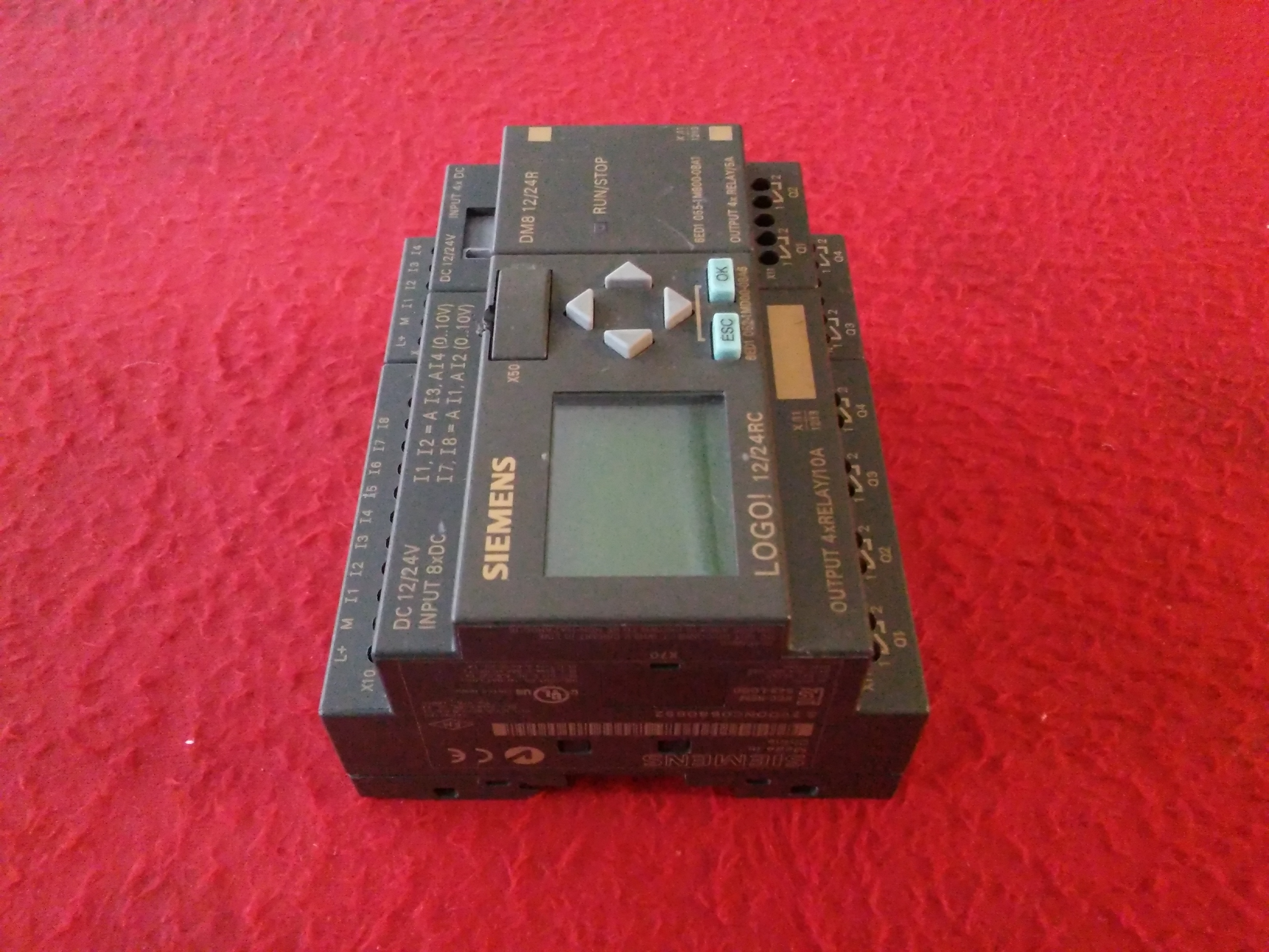 SIEMENS 6ED1 055-1MB00-0BA1 6ED1055-1MB00-0BA1 RUN STOP PLC