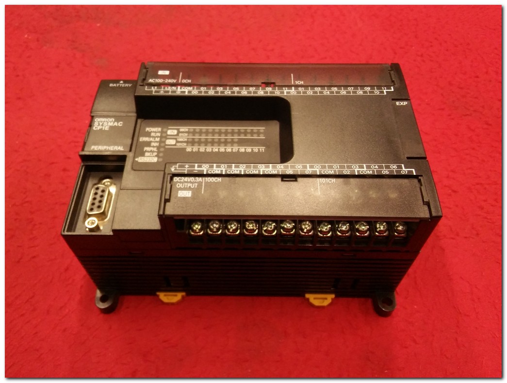 OMRON CP1E-N40SDR-A PROGRAMMABLE CONTROLLLER PLC