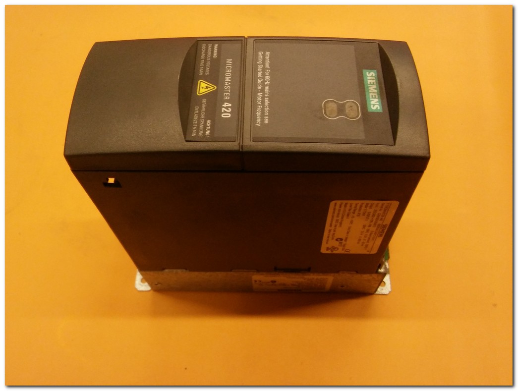 SIEMENS 6SE6440-2AB17-5AA1 0,75KW SÜRÜCÜ VE SIEMENS 6SE6400-2FS01-0AB0 SUPPLEMENTARY EMC FILTER HARMONİK FİLTRE