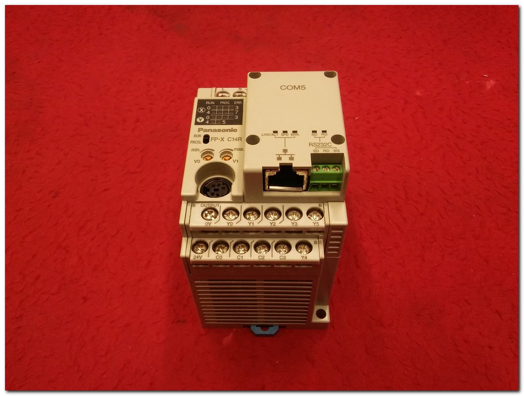 PANASONİC AFPX-C14R FPX C14R CONTROL UNIT PLC KONTROL ÜNİTESİ