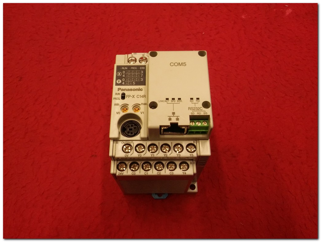 PANASONİC AFPX-C14R FPX C14R CONTROL UNIT PLC KONTROL ÜNİTESİ