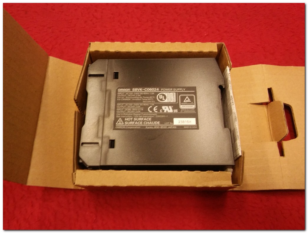 OMRON S8VK-C06024 24VDC 2,5A POWER SUPPLY 2.5 AMPER SIFIR KUTULU GÜÇ KAYNAĞI