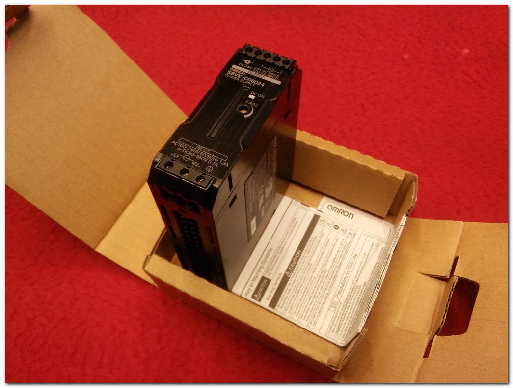 OMRON S8VK-C06024 24VDC 2,5A POWER SUPPLY 2.5 AMPER SIFIR KUTULU GÜÇ KAYNAĞI