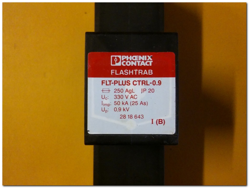 PHOENIX CONTACT FLT-PLUS CTRL-0.9 FLASHTRAB 50KA YILDIRIM AKIMI TUTUCU