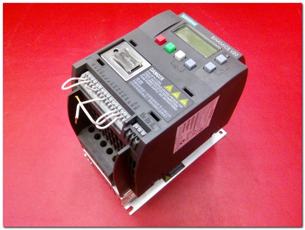 SIEMENS 6SL3210-5BB17-5UV0 0,75KW SÜRÜCÜ SINAMICS V20 0.75 KW INVERTER