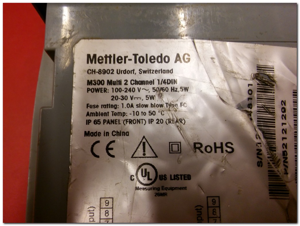 METTLER TOLEDO M300 PARAMETRELİ VERİCİ