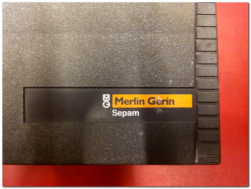 MERLİN GERİN SEPAM 59607 S10UD XXX JXX XNT KONTROL PANELİ
