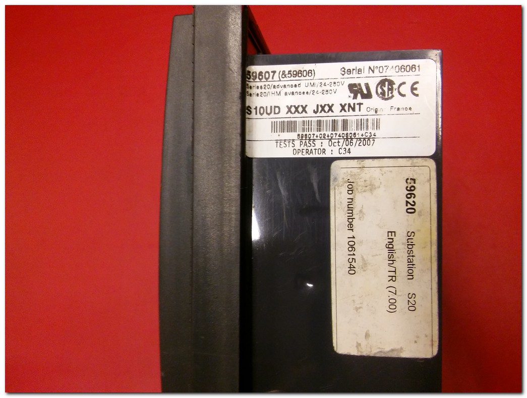 MERLİN GERİN SEPAM 59607 S10UD XXX JXX XNT KONTROL PANELİ