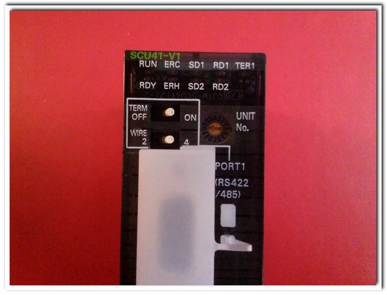 OMRON CJ1W-SCU41-V1 SCU41-V1 SERIAL COMMUNICATION UNIT SERİ HABERLEŞME ÜNİTESİ