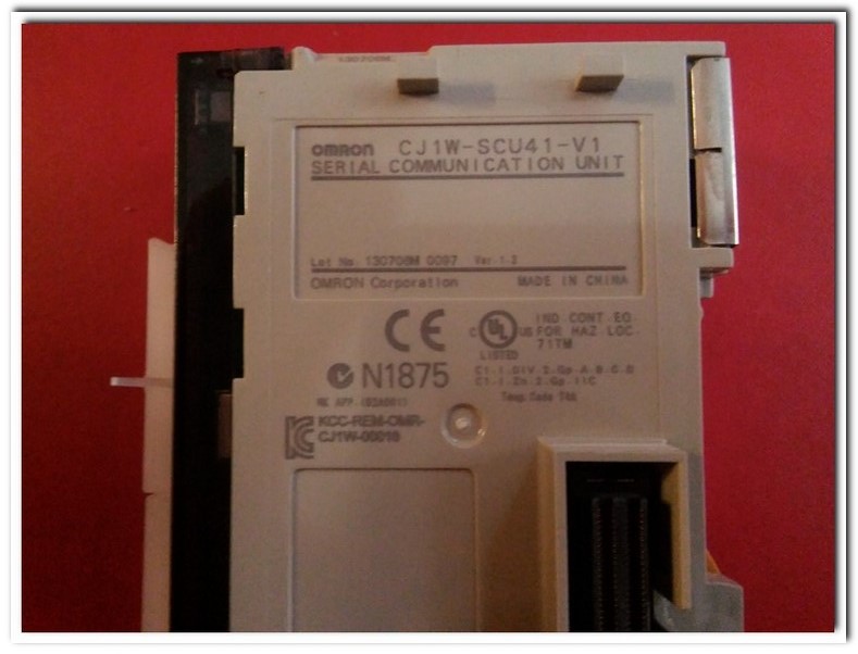 OMRON CJ1W-SCU41-V1 SCU41-V1 SERIAL COMMUNICATION UNIT SERİ HABERLEŞME ÜNİTESİ