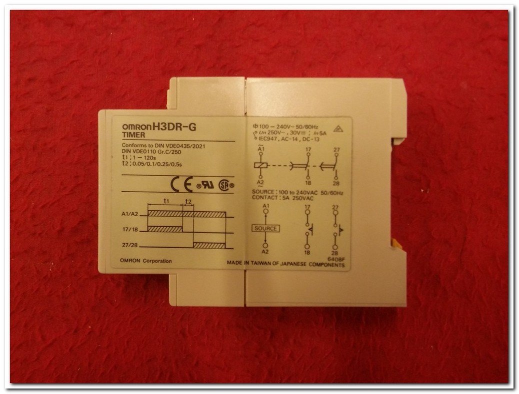 OMRON H3DR H3DR-G TIMER ZAMANLAYICI