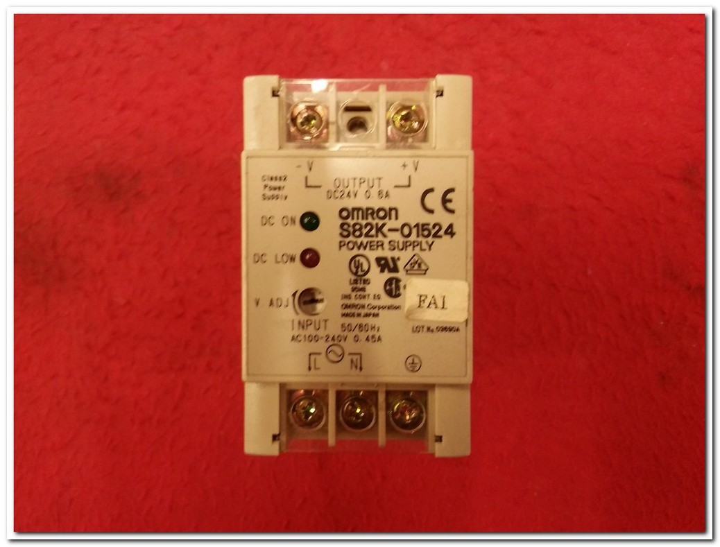 OMRON S82K-01524 POWER SUPPLY GÜÇ KAYNAĞI