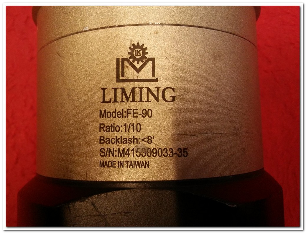 İNOVA ISMH1-75B30CB-U231Z ISMH SERİES LIMING FE-90 AC SERVO MOTOR VE 1-10 PLANET REDÜKTÖR TAKIM