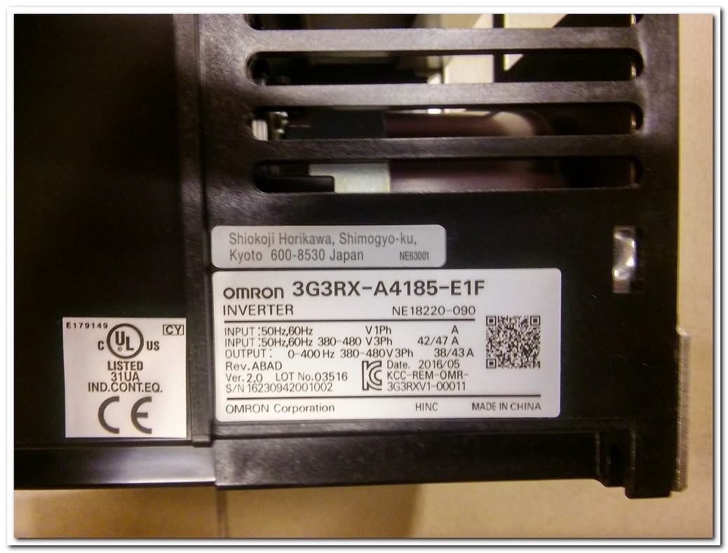 3G3RX-A4185-E1F OMRON