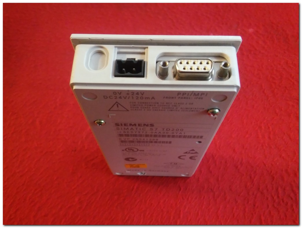 SIEMENS 6ES7272-0AA30-0YA1 6ES7 272-0AA30-0YA1 SIMATIC S7 TD200 OPERATÖR PANEL