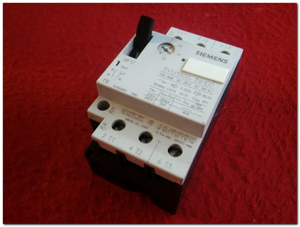 SIEMENS 3VU1300-1NH00 2-3.2A MOTOR KORUMA