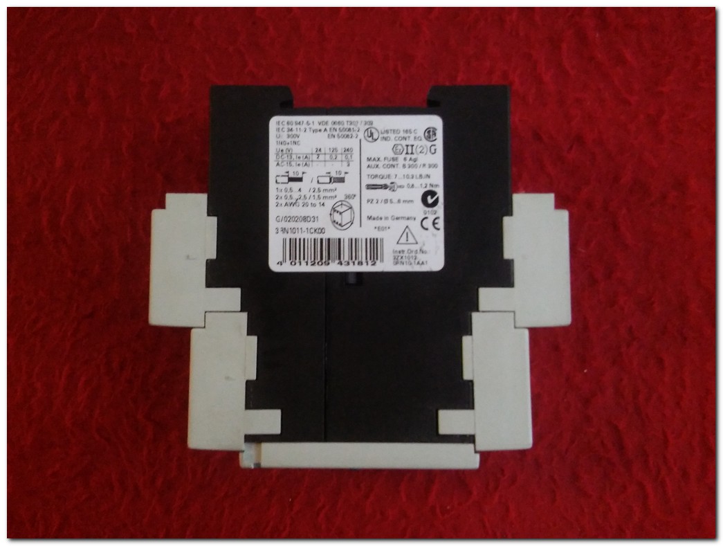 SIEMENS 3RN1011-1CK00 SIMIREL TERMİSTÖR MOTOR KORUMA