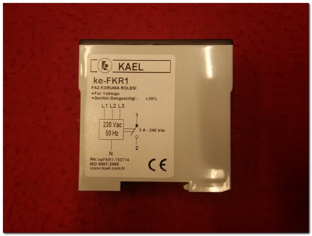 KAEL KE-FKR1 FAZ KORUMA RÖLESİ