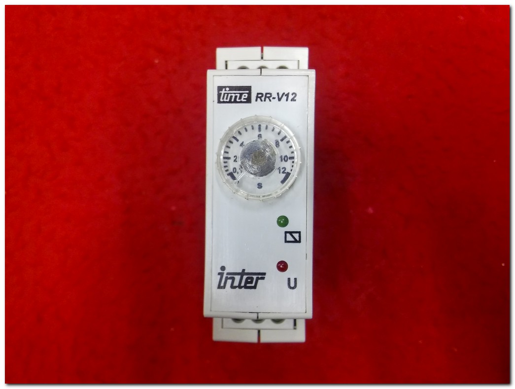 İNTER RR-V12 RR-VXX TİME RELAY 0.1-12S ZAMAN RÖLESİ