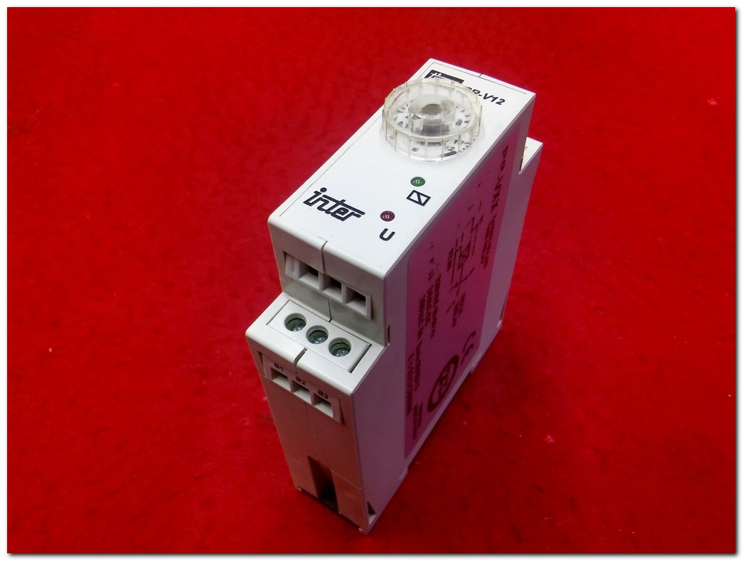 İNTER RR-V12 RR-VXX TİME RELAY 0.1-12S ZAMAN RÖLESİ