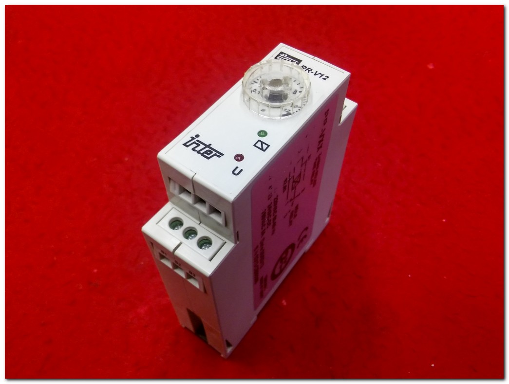 İNTER RR-V12 RR-VXX TİME RELAY 0.1-12S ZAMAN RÖLESİ