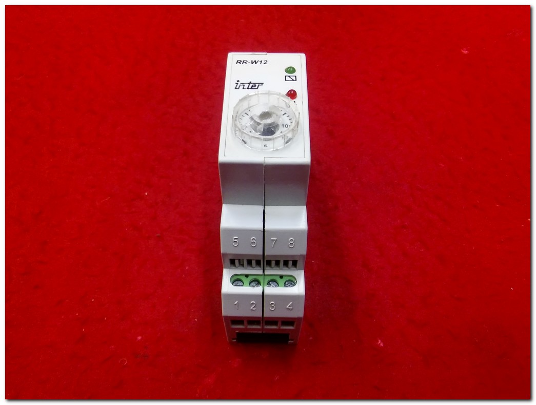 İNTER RR-W12 RR-WXX TİME RELAY 0.1-12S ZAMAN RÖLESİ