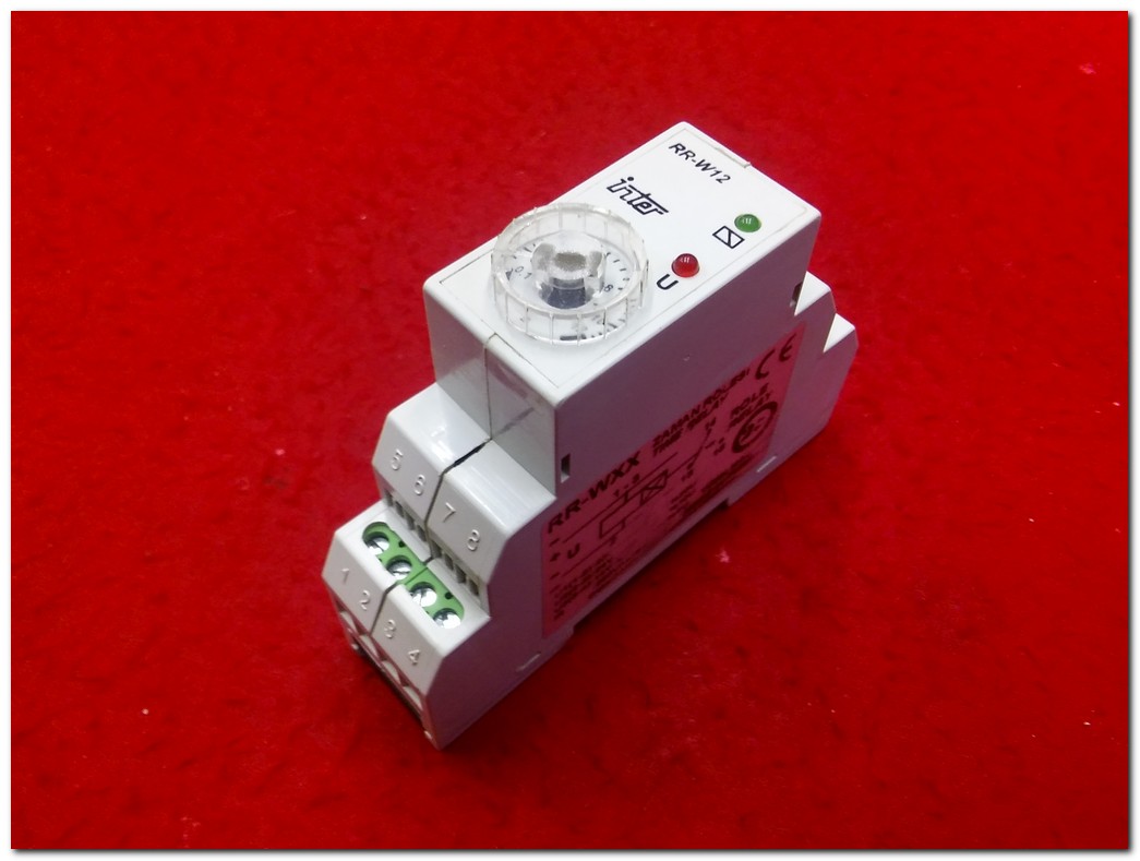 İNTER RR-W12 RR-WXX TİME RELAY 0.1-12S ZAMAN RÖLESİ