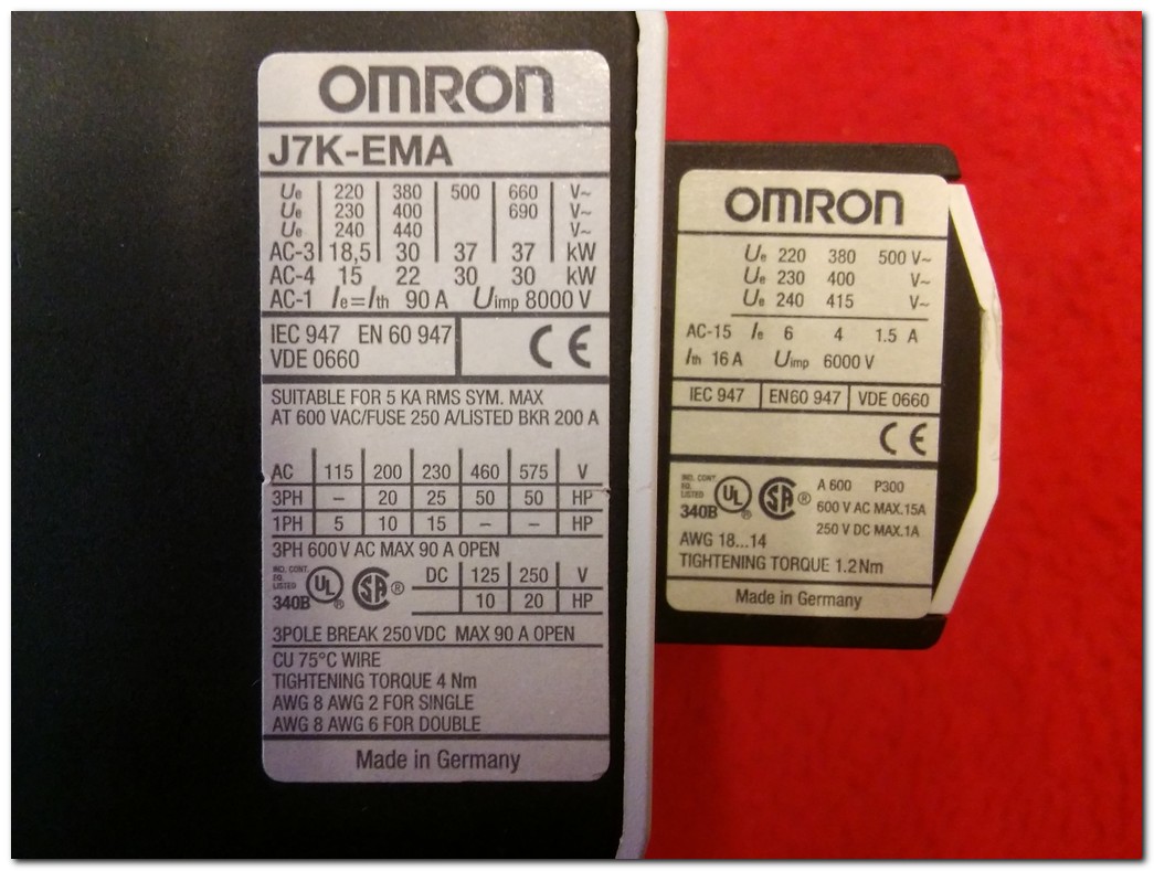 OMRON J7K-EMA J73K-B-20 J7KB-MV J73K-B-02 30KW KONTAKTÖR