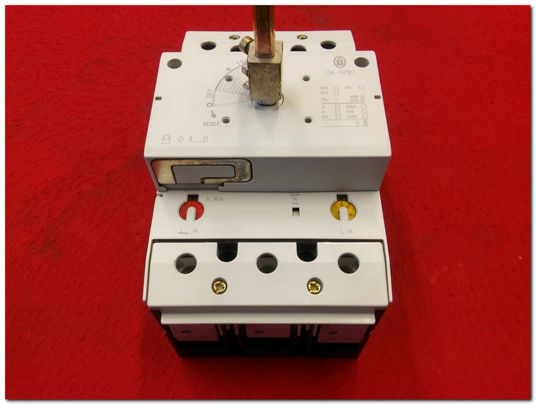 MOELLER NZM7-80N DA-NZM7 80A TMŞ ACİL STOP ANA KESİCİ