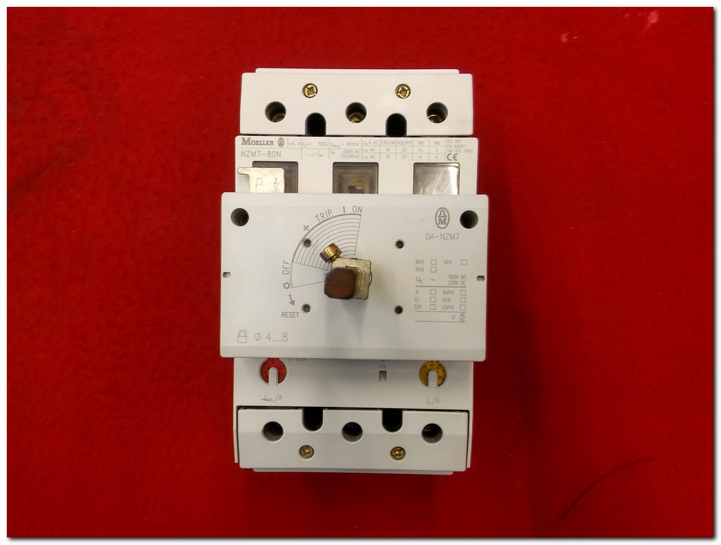 MOELLER NZM7-80N DA-NZM7 80A TMŞ ACİL STOP ANA KESİCİ