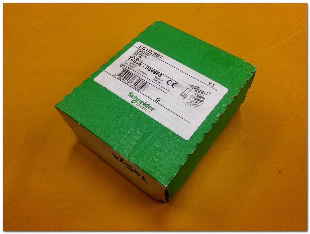 SCHNEİDER LC1D25B7 11KW SIFIR KUTULU KONTAKTÖR TELEMECANIQUE KONTAKTÖR